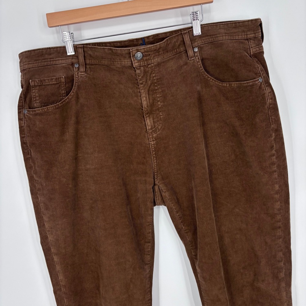 johnnie-O Wales Corduroy Pants Mens‎ 40x30 Buffalo Brown Stretch Casual Preppy